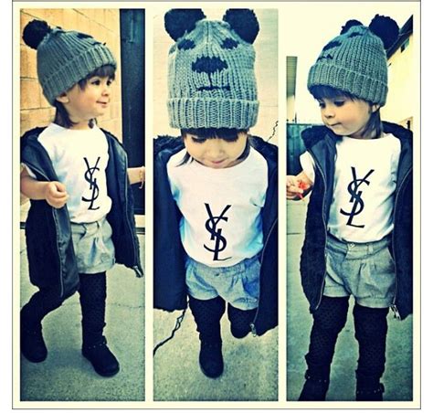 ysl kids clothing